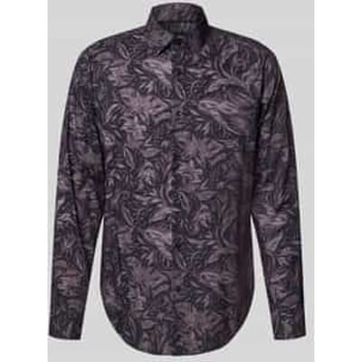 Loose fit zakelijk overhemd met kentkraag, model 'Matty'
