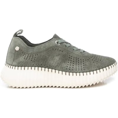 Suède damesschoenen Carmela