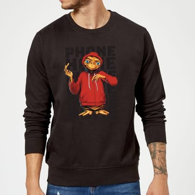 E.T. Phone Home met Vest Trui - Zwart - S