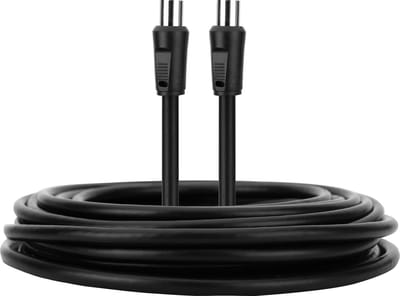 Digitale TV Kabel - 1 Meter - Geschikt voor Ziggo TV - 4K Ultra HD Coaxkabel - 4G Proof Antennekabel - Coax Kabel - Coax Antennekabel - IEC Male to Female