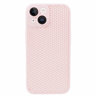 Cityhoesje - iPhone 15 Plus-14 Plus - Kstdesign Icenets - Series Backcover, Heat Dissipation Hard - Roze