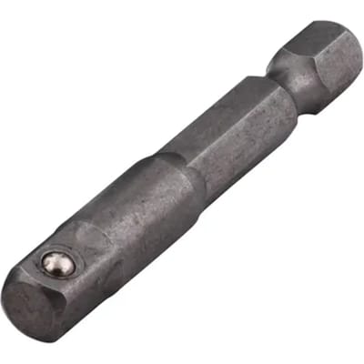 Wolfcraft Dopsleuteladapter - 1/4" Hex Naar 3/8" Vierkant - 50mm