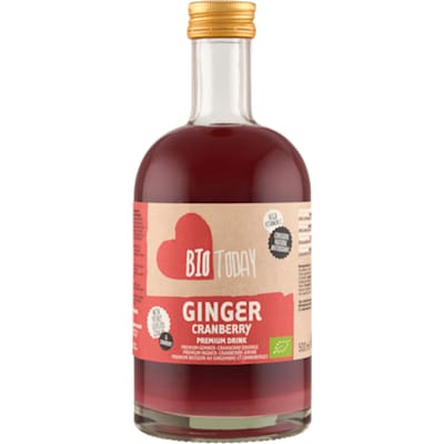 Ginger cranberry premium drink