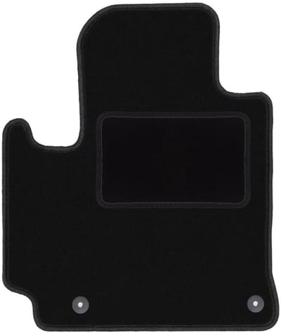 Bestuurdersmat zwart voor: Toyota RAV4 II 2WD 3-deurs (2001-2005)