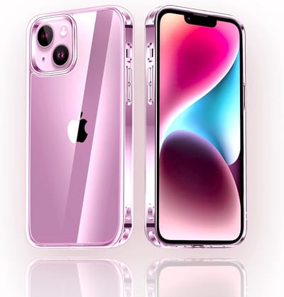 AziLine Shockproof Hoesje Geschikt voor Apple iPhone 14 - Ultieme Bescherming iPhone 14 Case - Luxe Transparante Backcover