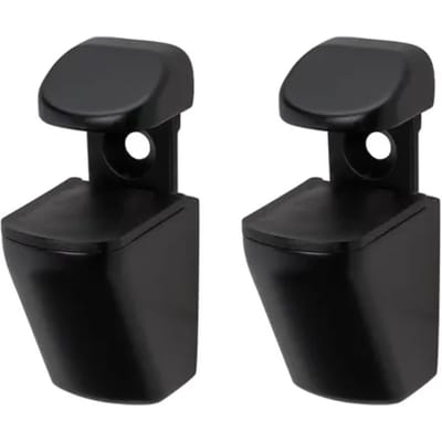 Duraline Plankdrager Clip Mini S/2 Mat Zwart 4pp