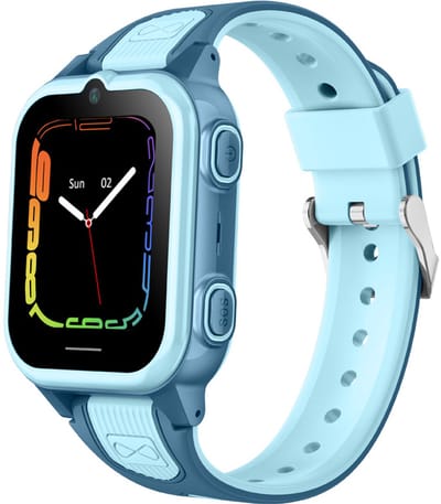Watcher VII touch 4G smartwatch - kinder GPS horloge - met camera - incl. SIM-kaart - blauw