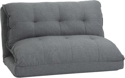 Vloerstoel 2-in-1 met Verstelbare Rugleuning - Perfecte Slaapbank voor Woonkamer