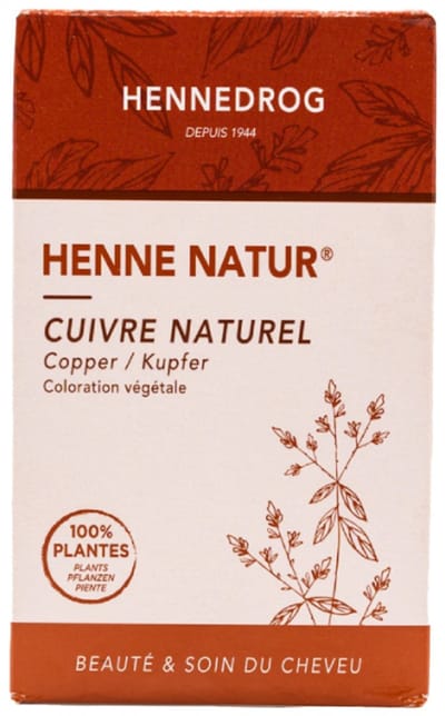Henné Poeder Natuur Koper (85 gr)