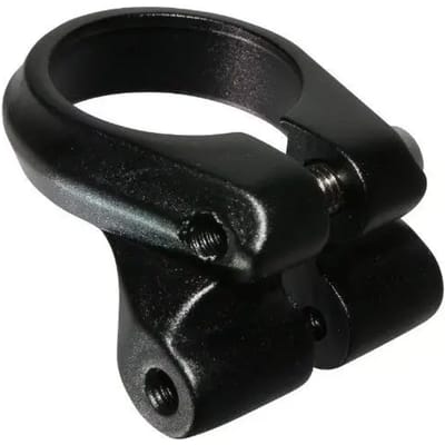Velo Comfort Fietszadel - Met Drukverlichting & Schokabsorptie - 245 x 212 mm - Ergonomisch E-Bike & Stadsfiets Zadel - Zwart