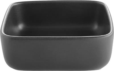 Eva Solo - Nordic Kitchen Bord Vierkant 11x11 cm - Zwart - Porselein