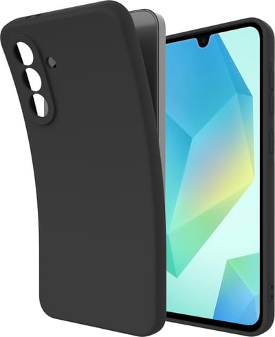 Cazy hoesje geschikt voor Samsung Galaxy A36 Hoesje - Color Backcover - Zwart