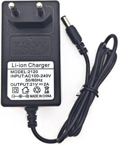 Universele 21V 2A 42W AC/DC Adapter Oplader met Indicatielampje en Veiligheidsfuncties