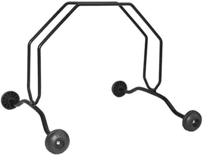 Fietsendrager met wielen - Fietsrek - Fietsen vervoeren - Compact ontwerp - 31 x 31 x 24 cm - Zwart
