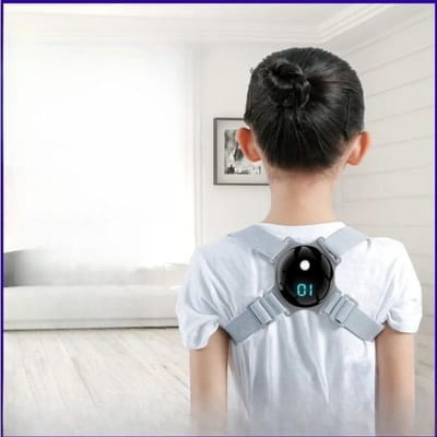 Kinderen Bultrug Intelligente Orthopedie Anti-bultrug Correctie Riem Corrigeert Rugbuigen Lichaamsvormend Instrument gray
