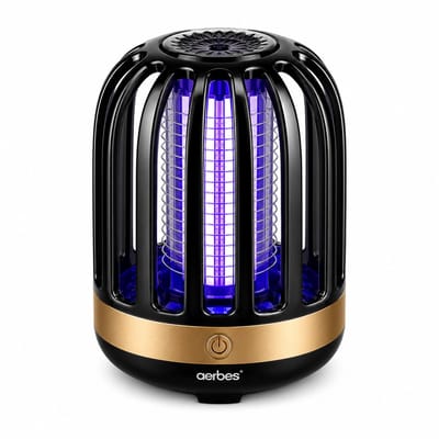 AERBES-Muggenlamp- UV muggenlamp- elektrische muggenlamp- insectenlamp- camping-tuin-slaapkamer