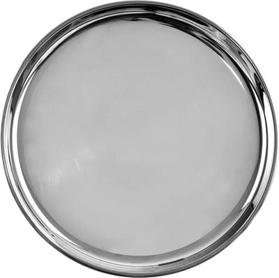Dienblad Edelstaal Rond 18 cm - Serveer Plateau - Serveerplateau