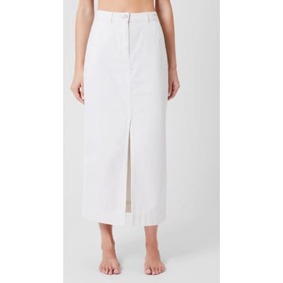French Connection Denver Midaxi Skirt Ecru Taglia: 16 | Gonne di jeans Outlet | Donna | Marrone
