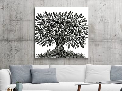 Kunstprint | Wanddecoratie | Dibond | 40 × 40 cm