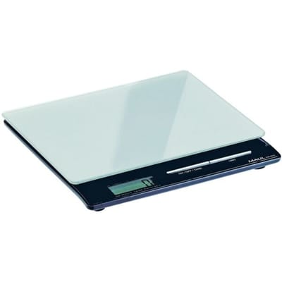 MAULsquare 5000 g 166 45 Brievenweegschaal Weegbereik (max.) 5 kg Resolutie 1 g werkt op batterijen Zilver