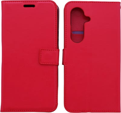 Bookcase Geschikt voor: Samsung Galaxy S22 Rood - portemonnee hoesje - ZT Accessoires