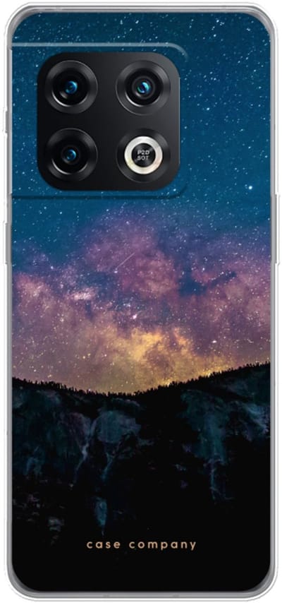 Case Company® - Hoesje geschikt voor OnePlus 10 Pro hoesje - Travel to space - Soft Cover Telefoonhoesje - Bescherming aan alle Kanten en Schermrand