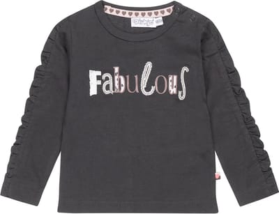 Dirkje - T-shirt -  Dark - Grey - Maat 56