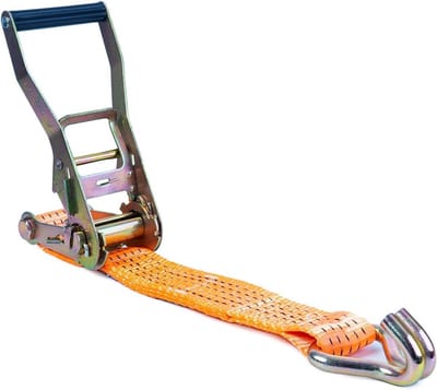 Sjorband met ratel - Spanband aanhanger - Vracht beveiligen - 5000 daN trekkracht - 10 meter - Blauw