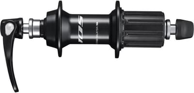 Achternaaf 10/11-speed Shimano 105 HB-R7000 - 32-gaats met 163 mm snelspanner - Zwart