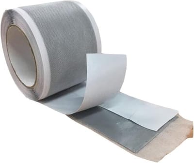 Verstevigingstape - Naden afdichten - Isolatieplaten - Zelfklevend - 20 meter x 5 cm - Wit