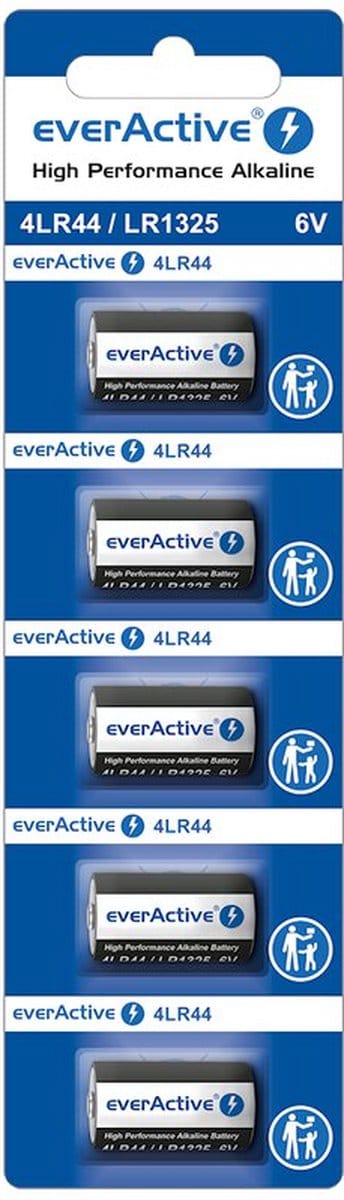 everActive 4LR44 - Alkaline batterijen 5 stuks