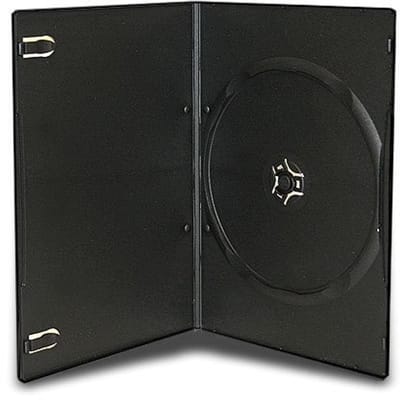 Dailygoods - DVD/CD/Blu-Ray Hoezen - Bescherming voor Media - 100 Stuks - Zwarte Hoezen - Hoge kwaliteit - Ideaal voor archivering - Geschikt voor div...