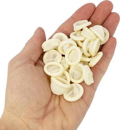 Romed Latex Vingercondoom Small - 500 Stuks - Hygiënische Bescherming voor Vingers - Ideaal voor Medische Toepassingen, Vingerbobs, Vingerverband en Vingerlingen