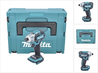 Makita DTS 141 ZJ accuschroevendraaier 18 V 40 Nm 1/4" borstelloos + Makpac - zonder accu, zonder lader