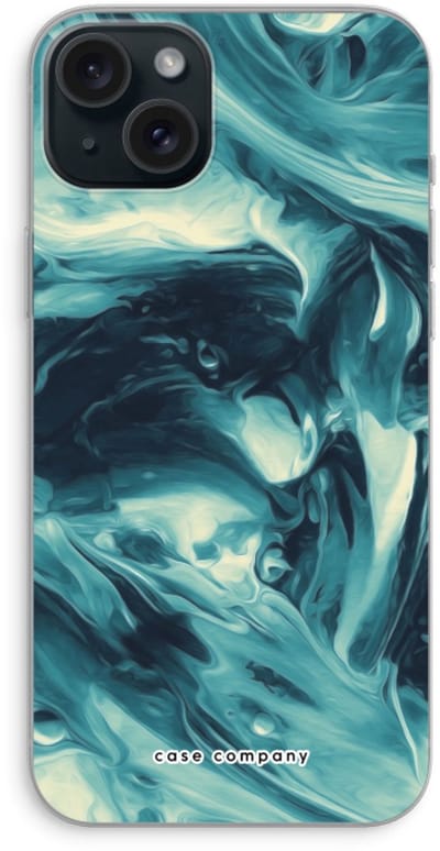 Case Company® - Hoesje geschikt voor iPhone 15 Plus hoesje - Dreaming About Whales - Soft Cover Telefoonhoesje - Bescherming aan alle Kanten en Schermrand