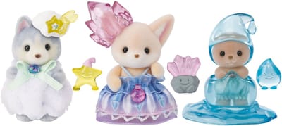 Sylvanian Families 5871 Betoverende sprookjes baby's- inclusief 3 fluweelzachte speelfiguren