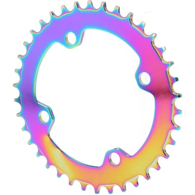 104 BCD Mountainbike Smalle Brede Ronde Kettingblad Reparatie Kleurrijk Enkel Kettingblad 38T Rond Kettingblad 104BCD purple
