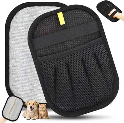 Statische handschoenen voor het verwijderen van dierenhaar, herbruikbare elektrostatische ontharing voor huisdieren, katten, honden, borstelgereedschap voor bank, meubels, tapijt, autostoel