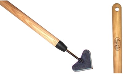 De Wit Gesmede hartschoffel 10 cm met essen steel 140 cm
