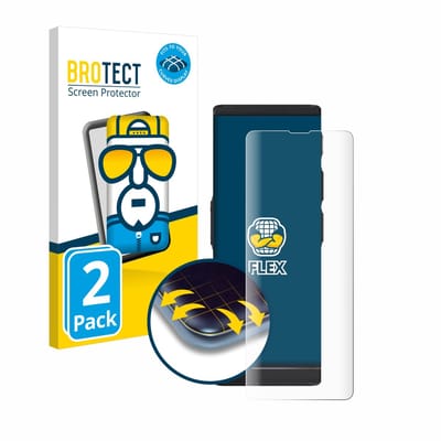 BROTECT - Screenprotector voor Vasco Translator V4 - Folie Beschermfolie transparant volledig dekking - 2 Stuks