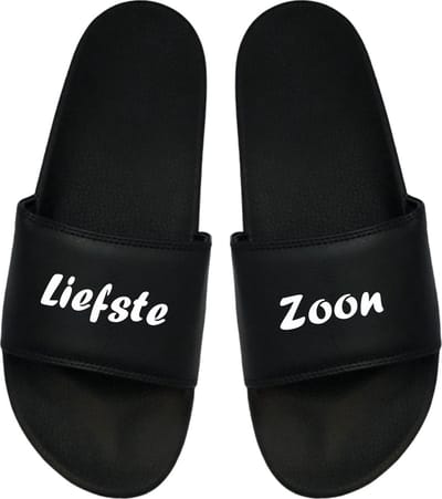 Cadeau Sint - Cadeau Kerst - Cadeau Zoon - Liefste Zoon - Cadeau Badslippers - Badslippers Zoon 46