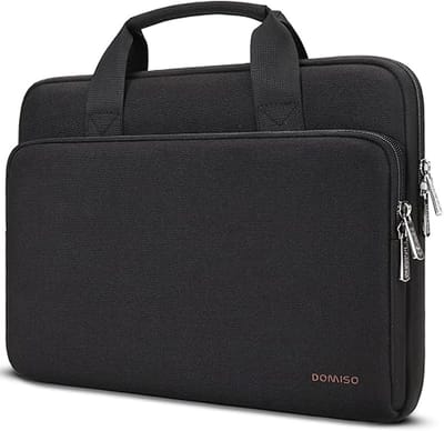 Laptophoes 16 inch waterdicht – Universele laptoptas en beschermhoes voor notebook, PC, HP, Dell, Lenovo ThinkPad, Samsung, Chromebook – Zwarte aktetas