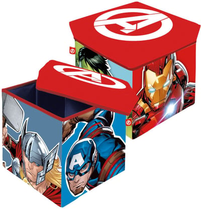 Marvel 30x30x30 Cm Avengers Kruk/container Rood