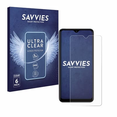 Savvies - Screenprotector voor Blackview A80 Pro - Folie Beschermfolie transparant 6 Stuks