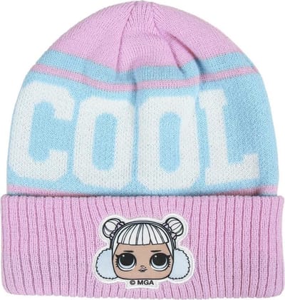 LOL Surprise - Winterset - Lila - Meisjes - 2delig - Muts en Handschoenen