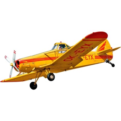 KP Model Czech Piper Pawny Partie 1 Modèle en plastique KPM0472 1/72 Pa-25 yellow