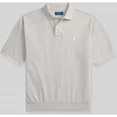 poloshirt in loose fit van puur katoen