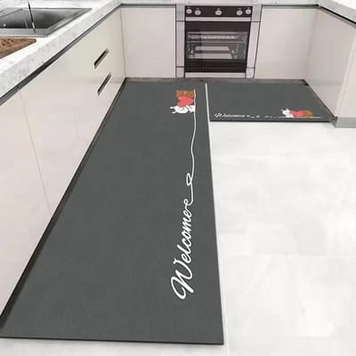 Keuken Vloerkleed Slaapkamer Woonkamer Lang Bedside Vloerkleed Hal Zacht Wasbaar Tapijt Antislip Badkamer Entree Deurmat 40x50cm(1pc)