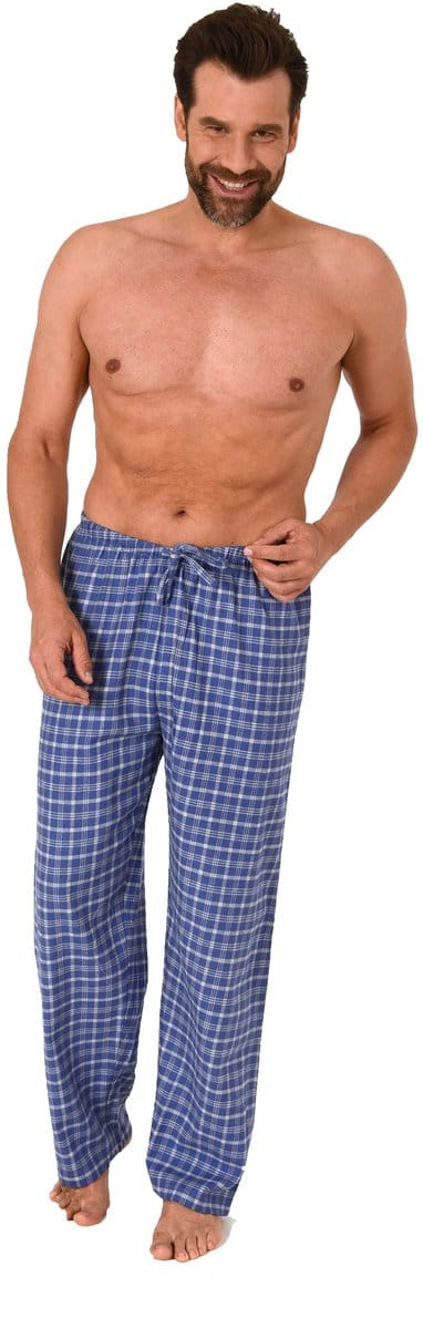Flanellen pyjamabroek voor heren, geruit katoen - ideaal om te relaxen - 222 122 15 851