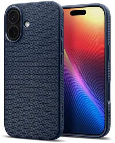 Spigen telefoonhoesje - iPhone 17 - Marineblauw
